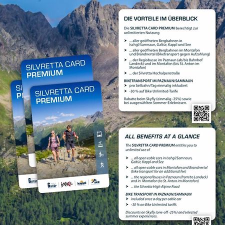 סי Apart Scharler Mit Silvretta Card מראה חיצוני תמונה